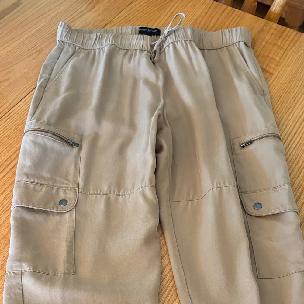 Banana Republic Beige Cargo Jogger Pants - Picture 3 of 11